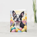 Search for boston terrier easter cards Dog