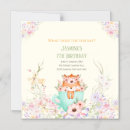 Search for foxes invitations For kids