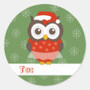 Search for green owl stickers Snowflakes