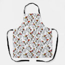 Search for black and white chicken aprons Modern