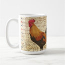 Recherche de vintage rooster mugs Coq