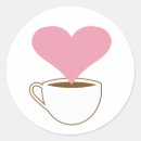Search for cappuccino stickers Heart