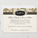 Search for monogram 6x8 invitations Gold