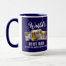 Search for worlds best dad mugs Photo collage