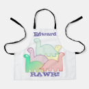 Search for funny dinosaur aprons Baby