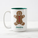 Search for gingerbread men mugs Cartoon