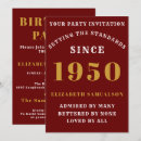Recherche de 1950 s invitations Élégant