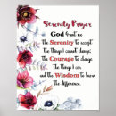 Search for god grant me the serenity posters Inspirational quote