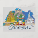 Recherche de chennai inde cartes postales Ville