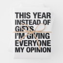 Search for sarcastic christmas wrapping paper Funny