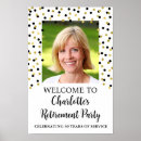 Search for retirement party posters Black