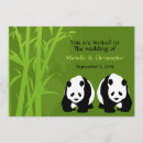Recherche de panda géant invitations Ours