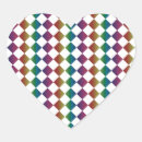 Recherche de harlequin autocollants Multicolore