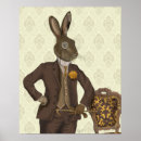 Search for animals in suits posters Rabbit