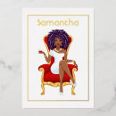 Search for purple bling invitations Gold