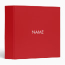 Search for red binders Simple