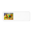 Search for still life return address labels Watercolor