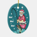 Search for santa fishing ornaments Angler