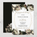 Search for geometric engagement party invitations Botanical