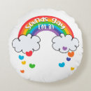 Search for rainbow heart pillows Transgender