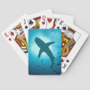 Recherche de silhouette jeux de cartes Requin
