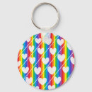 Search for rainbow stripe keychains Blue