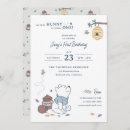 Search for winnie the pooh 1st birthday invitations Woodland