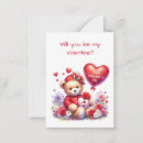 Search for bear valentines day cards White