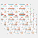 Recherche de ships wrapping paper Mer