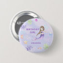 Search for mermaid buttons Watercolor