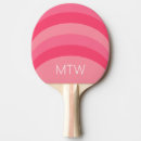 Recherche de motif rayures raquettes ping pong Rose