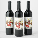 Search for funny christmas wine labels Cute