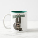 Search for cartoon sloth mugs Kawaii