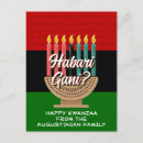 Recherche de principe cartes postales Happy kwanzaa