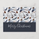 Search for pine needles postcards Watercolor