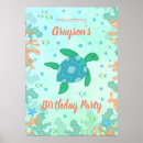 Search for under the sea party posters Turtle
