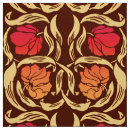 Search for rust orange fabric Leaves