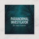 Search for paranormal business cards Spirit