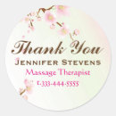 Search for business card stickers Floral