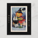 Search for vintage happy halloween postcards Cute