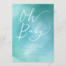 Search for blue ombre invitations Teal