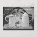 Recherche de pot de thé cartes postales Vintage