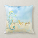 Search for seahorse pillows Yellow