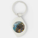 Search for coral reefs keychains Red