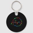 Search for autism advocate keychains Support