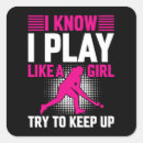 Search for play like a girl stickers Sports