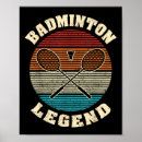 Recherche de raquette de badminton posters Sports