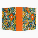 Search for blue floral binders Retro
