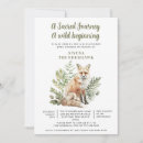 Search for spirits invitations Watercolor