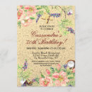 Search for beach 50th birthday invitations Watercolor